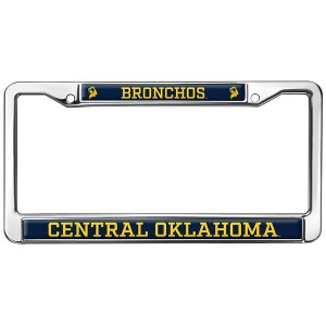 University of Central Oklahoma Mascot Full Size Standard License Plate Metal Frame - 1 of 4
