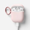 AirPods (1/2 Generation) Silicone Case with Clip - heyday™ Cosmetic Pink - 2 of 3