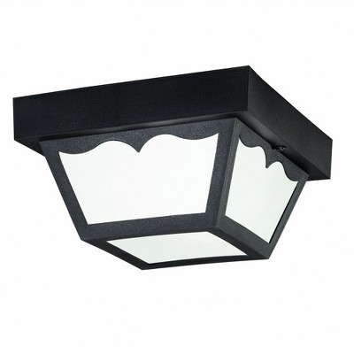 Kichler Lighting Outdoor Plastic Fixtures 1 - Light Chandelier in  Black