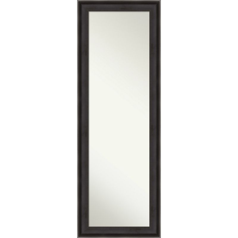 Amanti Art Allure Charcoal Non-Beveled Wood On the Door Mirror Full Length Mirror, Wall Mirror 52.5 in x 18.5 in, 1 of 10