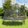 Springfree Trampoline Kids Large Square Trampoline with Safety Enclosure Net and SoftEdge Jump Bounce Mat for Outdoor Backyard Bouncing - 2 of 4