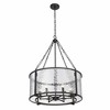 Z-Lite Barrington 6 - Light Chandelier in  Matte Black - 4 of 4