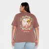 Women's Strawberry Shortcake Berry Sweet Short Sleeve Graphic T-Shirt - Brown - 3 of 3