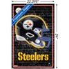 Trends International NFL Pittsburgh Steelers - Neon Helmet 23 Unframed Wall Poster Prints - 3 of 4