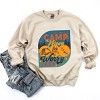 Simply Sage Market Camp More Worry Less Badge Sweatshirt - 3 of 4