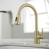 Single handle pull down sprayer kitchen faucet commercial kitchen sink faucet - 2 of 4