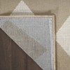 Nourison Washable Modern Jute Diamond Geometric Non-Skid Indoor Area Rug - 3 of 4