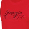 NCAA Georgia Bulldogs Women's Tonal Tank Top - 3 of 3