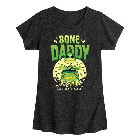 Girls' - Disney - The Nightmare Before Christmas Fitted Short Sleeve Graphic T-Shirt - image 1 of 4