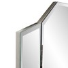 Howard Elliott Beveled Bi-Fold Vanity Mirror: Modern Rectangle, Wall Mount, MDF Frame, 32x30" - image 4 of 4