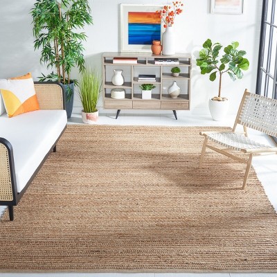 Cape Cod Handwoven Natural Jute 54" x 76" Area Rug
