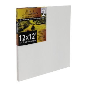 Jerry's Artarama Da Vinci Dual Sided Pro Panel Board - Pack, 6mm Deep Panels for Painting - Archival, Acid-Free Art Supplies - Ultra-Smooth & Medium - 1 of 4