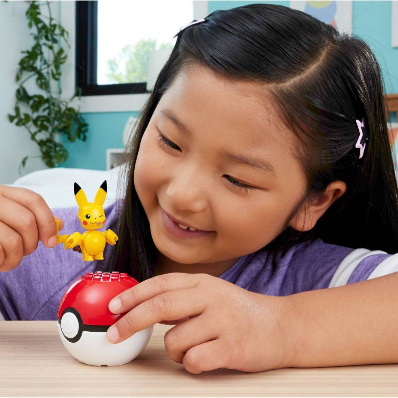 MEGA Pokemon Pikachu Building Toy Kit - 16pc, 2 of 7