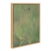 18" x 24" Sylvie Sage Framed Wall Canvas by Mentoring Positives Natural - Kate & Laurel All Things Decor - 2 of 4