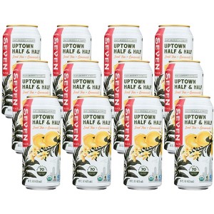 Seven Teas Organic Uptown Half & Half Iced Tea and Lemonade Tea - Case of 12/16 fz - 1 of 4