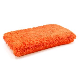 Unique Bargains Orange Microfiber Chenille Car Wash Brush Sponge Pad Cleaning Polishing Tool - 1 of 4
