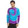 DARESAY Long Sleeve Tie Dye T-Shirt, For Men, Women And Teens (Up to 5XL) - 2 of 4