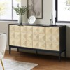 Severin 60"Wide 4 Door Sideboard With Adjustable Shelf | ARTFUL LIVING DESIGN - 2 of 4