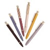 U Brands 6ct Ballpoint Pens Soft Touch Monterey Cottage Core: Best Pen Brand, Retractable, Non-Toxic, Black Ink - 4 of 4