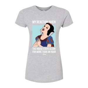 Women's - Disney - When The House is Clean Fitted Graphic T-Shirt - 1 of 3