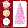 GOTGELIF Dreamy Pink 7.5Ft Pre-Lit Christmas Tree Xmas Decoration - 4 of 4