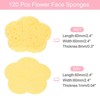 Unique Bargains Compact Size High-Temperature Resistant Face Cleansing Sponges Green 120 Pcs - 2 of 4