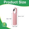 Unique Bargains Elastic Neoprene Commuting Jogging Cycling Insulated Bottle Sleeves with Carrying Handle 2 Pcs - 2 of 4