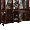 Picardy 79" Kitchen and Dining Cabinets Honey Oak - Acme Furniture: Tempered Glass, Wood Veneer, Storage - 3 of 4