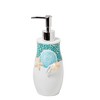 Saturday Knight Ltd South Seas Shells Bath Lotion Pump Dispenser - 8.06x3.33x3.11", Turquois - 2 of 4