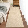GustoWave Modern Machine Washable Area Rug, Floor Carpet for Living Room, Beige - 3 of 4