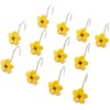 The Lakeside Collection Floral Camper Bath Collection - Set of 12 Shower Hooks - 2 of 2