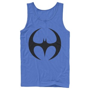 Men's Batman Logo Modern Wing Curve Tank Top - 1 of 3