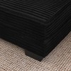 110.63" Corduroy L-Shaped Modular Sectional Sofa with Ottoman & Removable Cushions - 4 of 4