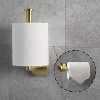 LunaLulinlk Toilet Paper Holder Wall Mount,Brushed Gold Toilet Paper Roll Holder for Bathroom - 2 of 4