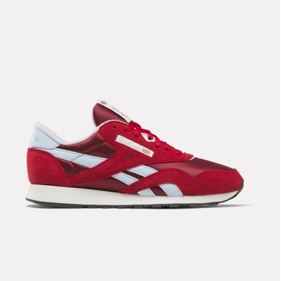 classic burgundy/flash red/glass blue