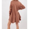 Women's Wine Tessa Tunic Dress - Kylie Paige - 2 of 4