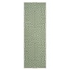 Washable Rug for Living Room Modern Striped Bedroom Rug with Non-Slip Backing - 4 of 4