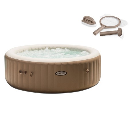 Intex Inflatable Pure Spa 6 Person Portable Heated Jet Hot Tub Maintenance Kit