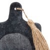 Black Marble & Jute Spoon Rest - Foreside Home & Garden - 2 of 4