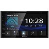 KENWOOD® DDX5707S 6.8-Inch Double-DIN In-Dash DVD Receiver with Bluetooth®, Apple CarPlay™, Android™ Auto, and SiriusXM® Ready in Black - 3 of 4
