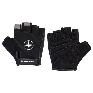 Schwinn Bike Half-Finger Gloves - Black - 1 of 4