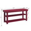 Oxford Utility Mudroom Bench with Shelves - Breighton Home - 4 of 4
