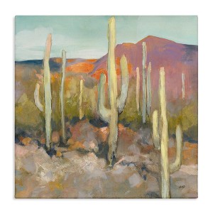 Stupell Industries Soft Cactus Desert Landscape, 24" x 24" - 1 of 4