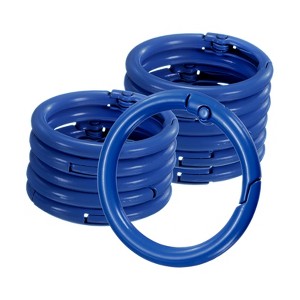 Unique Bargains Metal Spring O Rings Zinc Alloy Durable Multipurpose Lightweight Buckle - 1 of 4