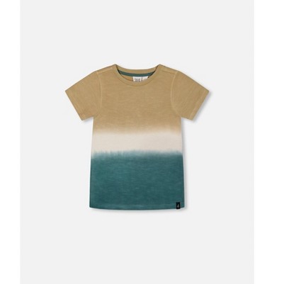 gradient beige and teal