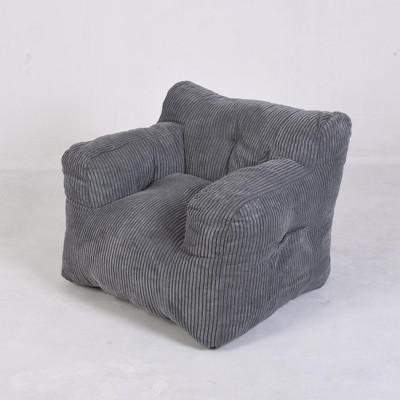 NicBex Bean Bag Chairs for Adult Teens Kids,Bean Bag Sofa with Tufted Soft Stuffed Filling and Side Pockets for Living Room,Bedroom