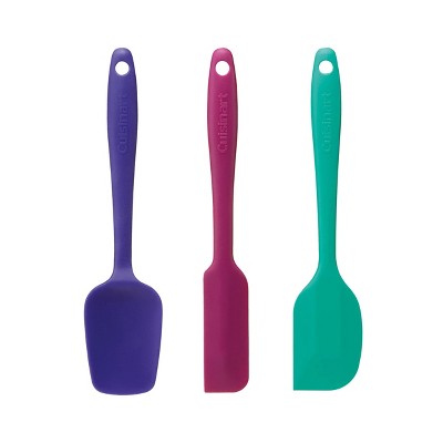 1PC Chocolate Cake Batter Scoop Silicone Cupcake Spatula With