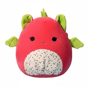 Kellytoy Squishmallows 8 Inch Plush | Zuli The Dragon Fruit Bat