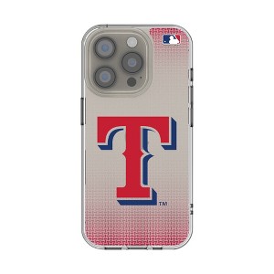 MLB American League Teams Linen Clear Cell Phone Case for Apple iPhone - 1 of 4