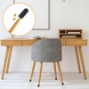 Unique Bargains PVC Non-Slip Noise Reduction Non-Marking Furniture Chair Leg Caps - 3 of 4